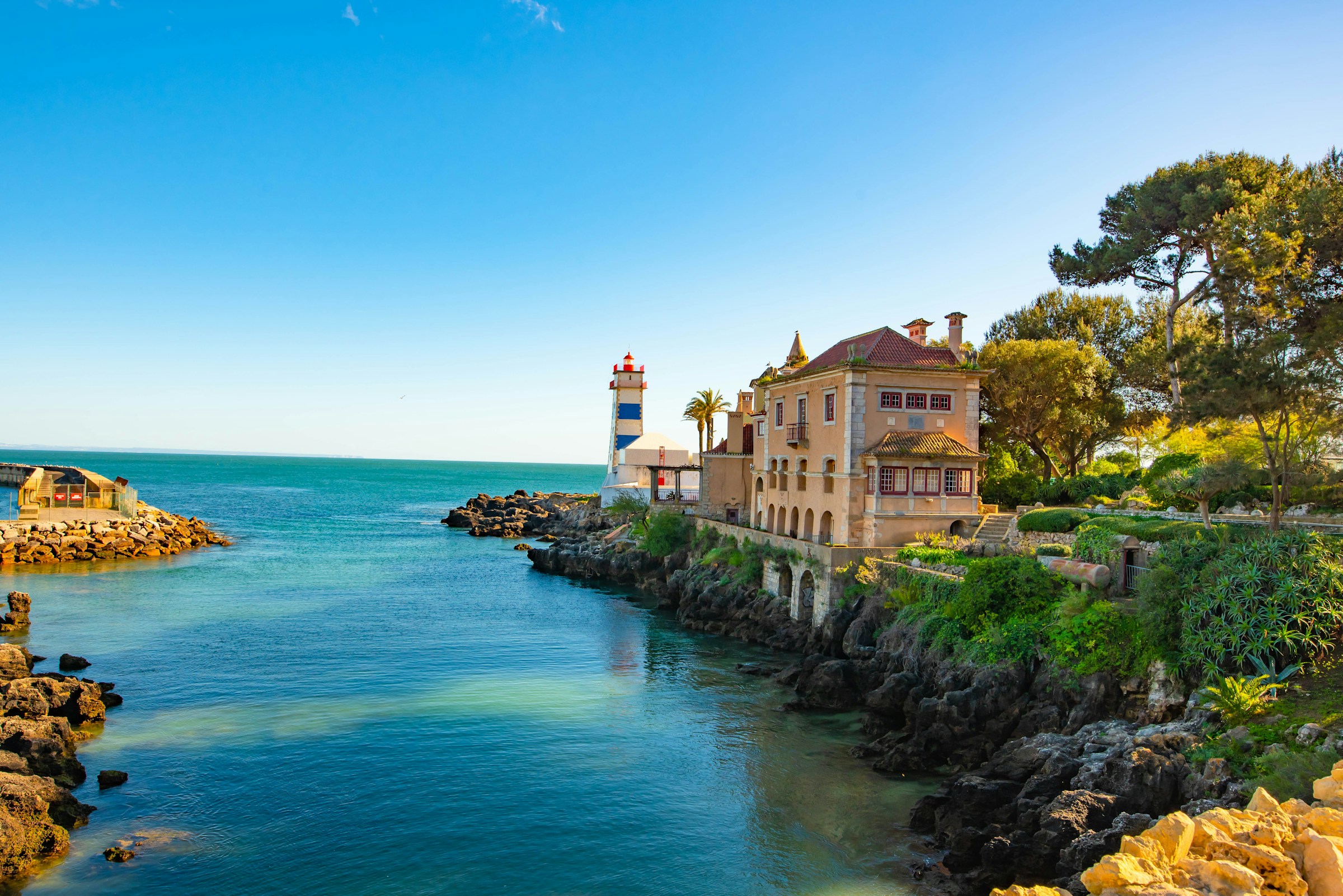 Cascais coastline and beach