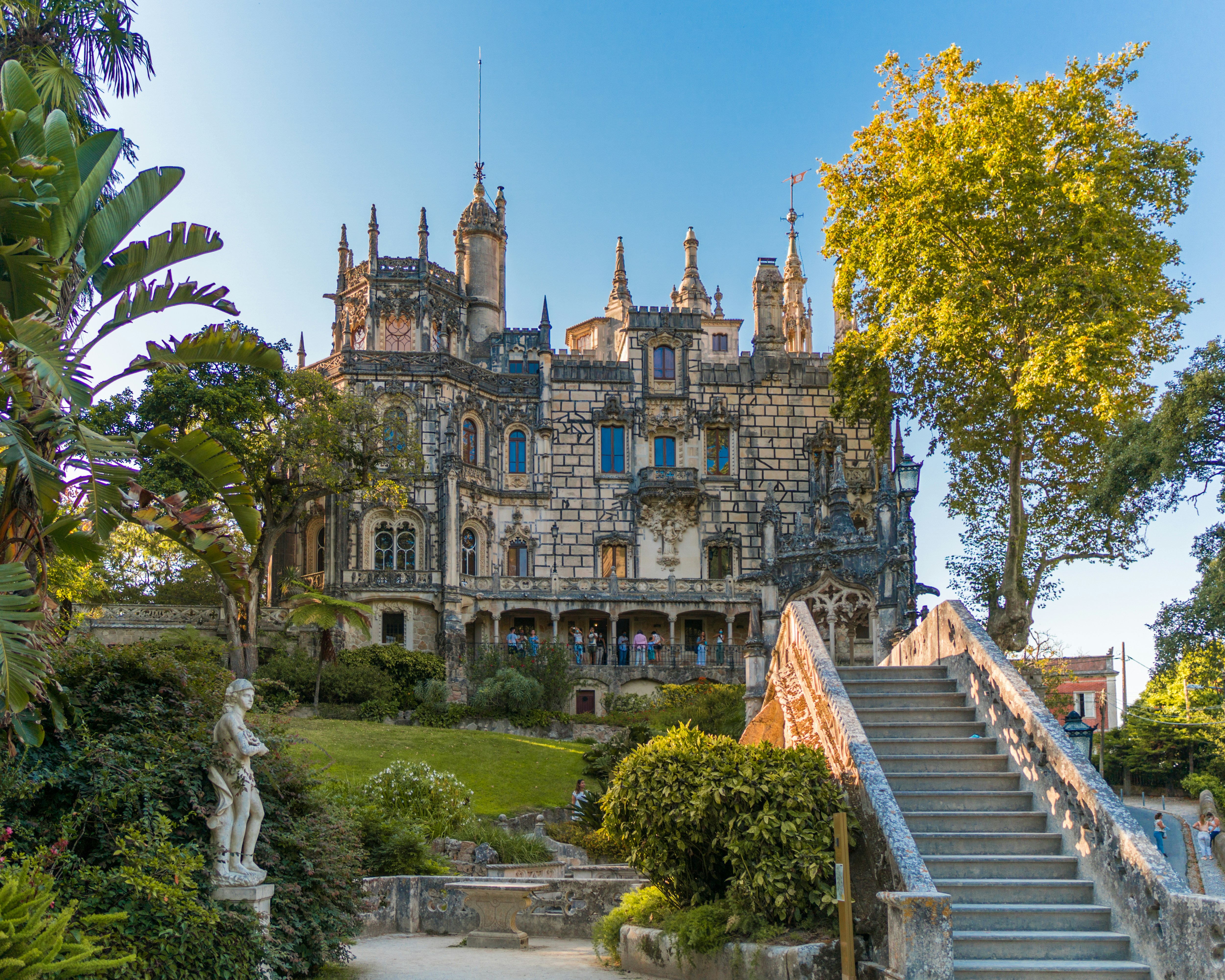 Sintra palace gardens