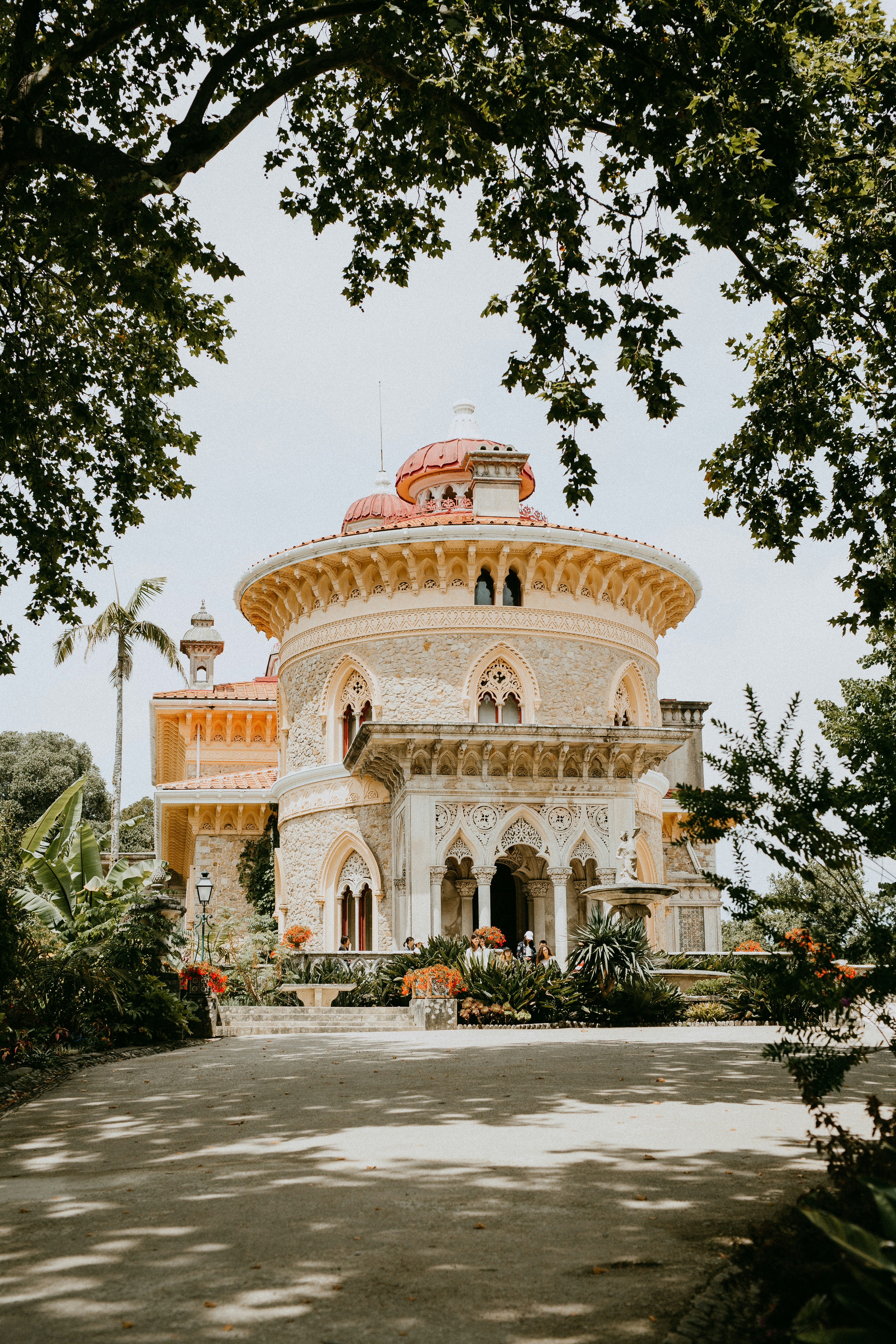 Mystical tower in Sintra forest